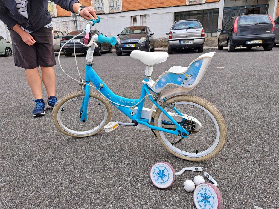 Bicicleta de criança Disney Frozen
