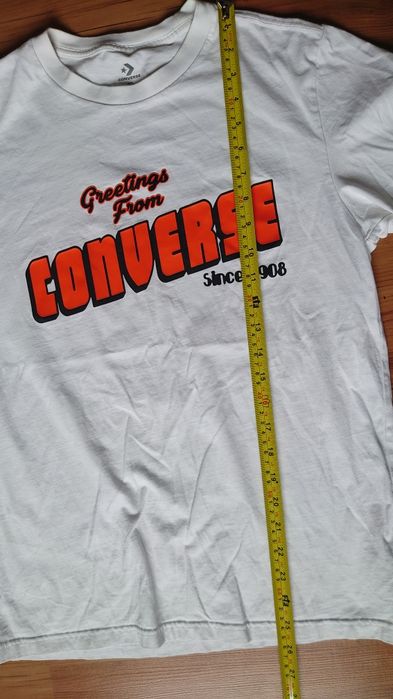 Koszulka męska Converse S Biała