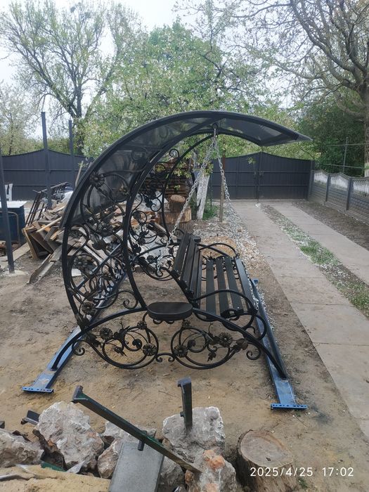 Качелі Лавки лофт матеріал Дуб , комплект Джессіка матеріал дуб