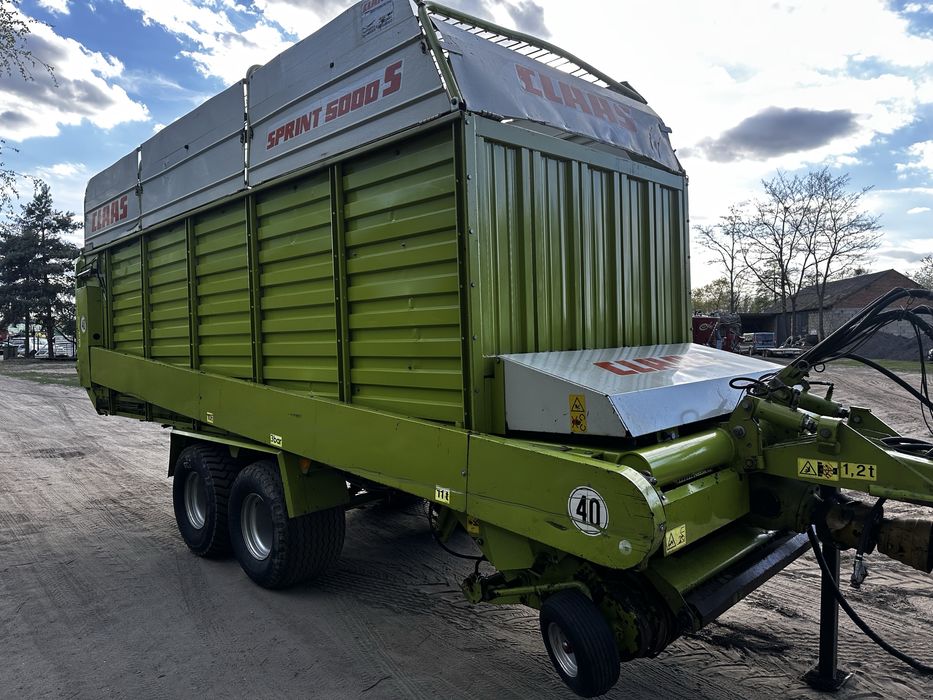 Przyczepa Samozbierajaca Claas Sprint 5000 s