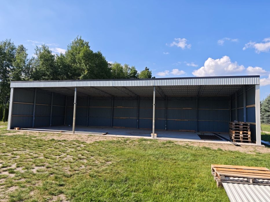 Kratownica dachowa, bindra, podciąg, konstrukcja stalowa, wiata dł 6.3