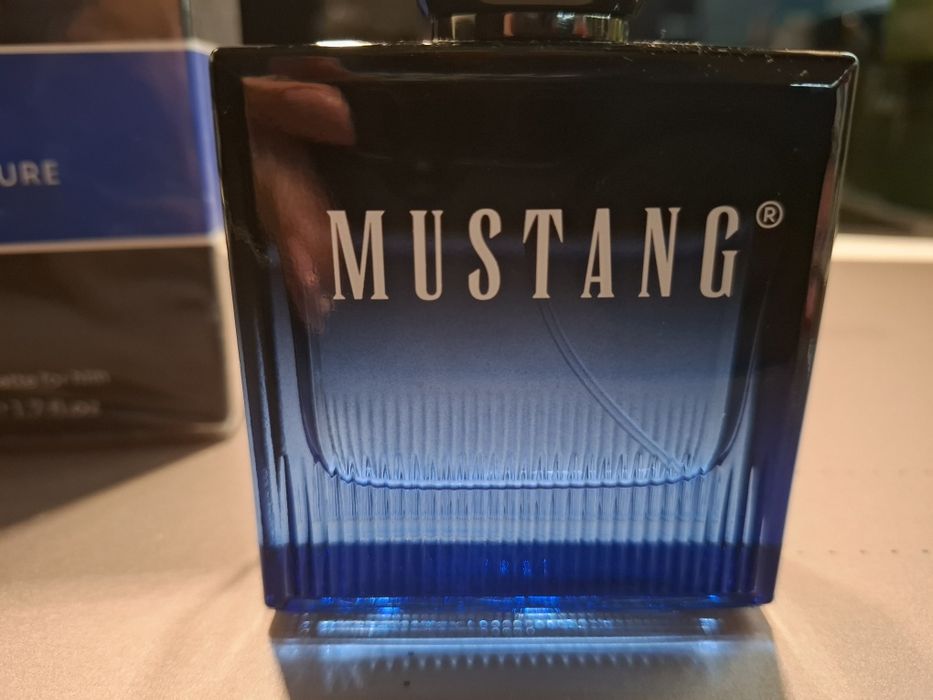 Męskie EDT Mustang Blue Signature 50ml nowe