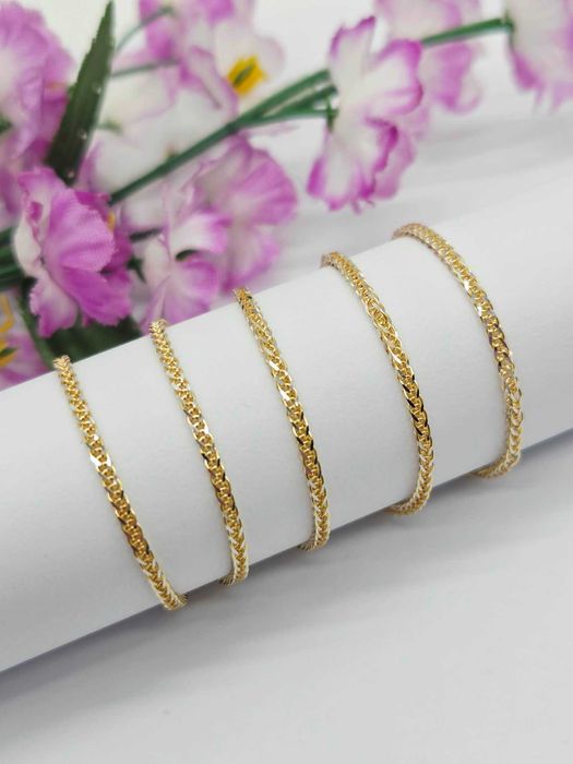 Złoty łańcuszek Lisi Ogon Próba 585 Waga 3,95g Długość 46cm