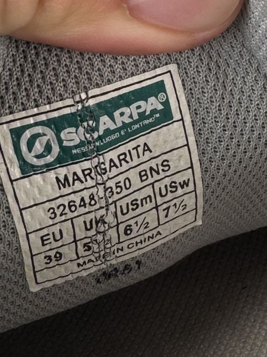 Кросівки Scarpa Margarita Оригінал