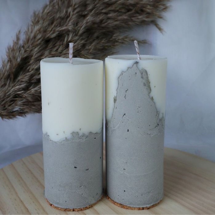 Vela de concreto - lembranças