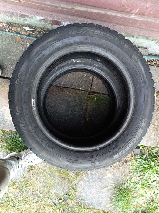 Zimowe opony MICHELIN M+S  185/60R15 T  4 szt  8mm bieżnik wszystkie