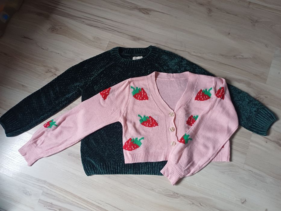Paczka Swetrów Dziewczecych