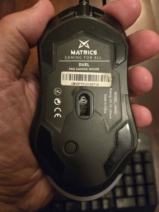 Teclado Mecânico e Rato Gamer Matrics