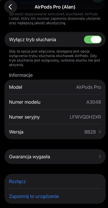Sprzwdam AirPods Pro 2 (USB-C)