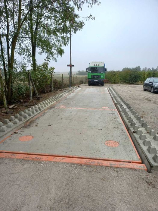 Waga samochodowa 60 ton zagłębiona , równo z podłożem