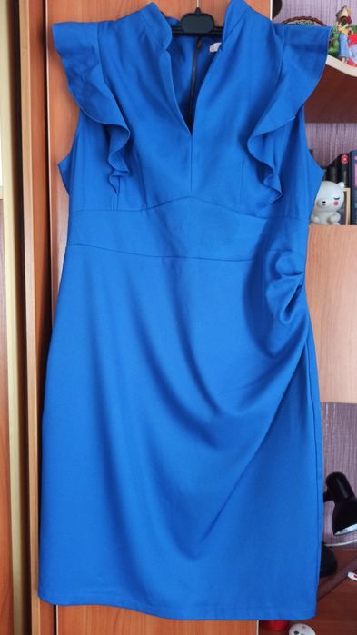 Плаття синє Jolie Moi р 56