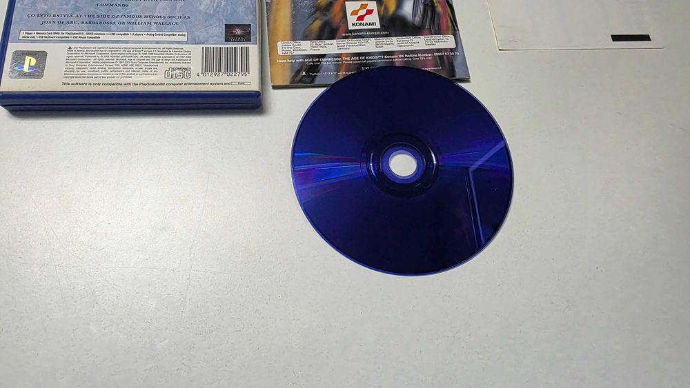 PS2 Age of empires II Age of kings komplet wydanie UK