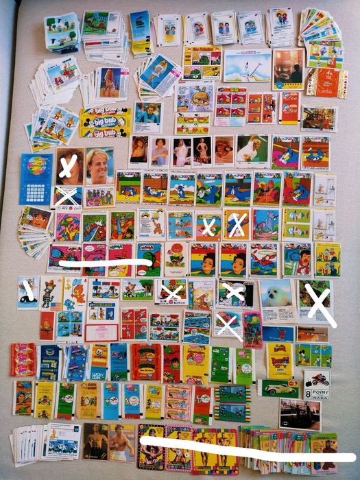 Вкладыши с 90 х . Наклейки от жвачки. Panini: 30 грн