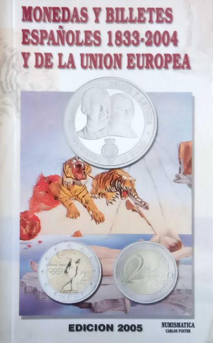Espanha - - - Monedas y Billetes - 2004 - - - - - Livro de Moedas
