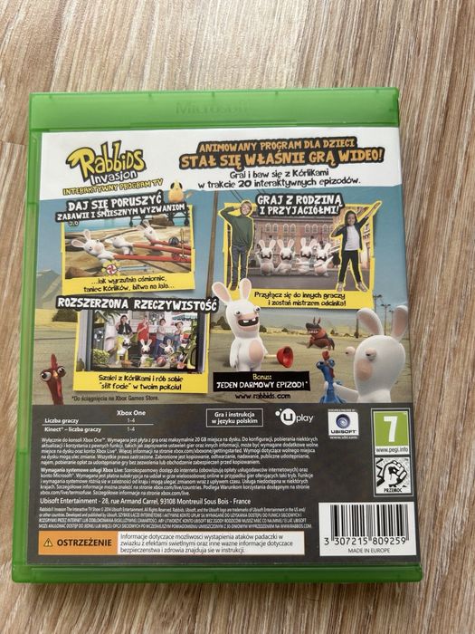 Gra Rabbids invasion na Xbox One
