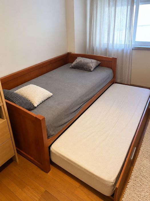 Cama com colchão