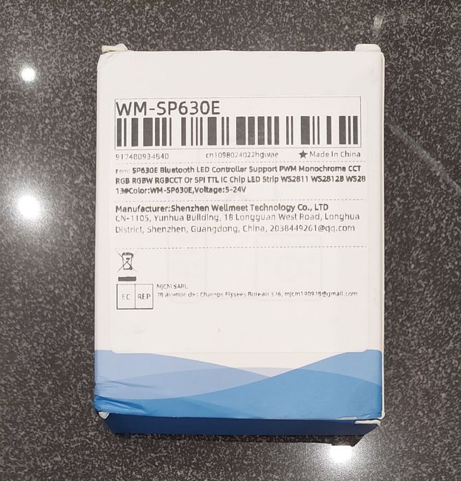 Uniwersalny sterownik kontroler LED SP630E All In One Bluetooth RF