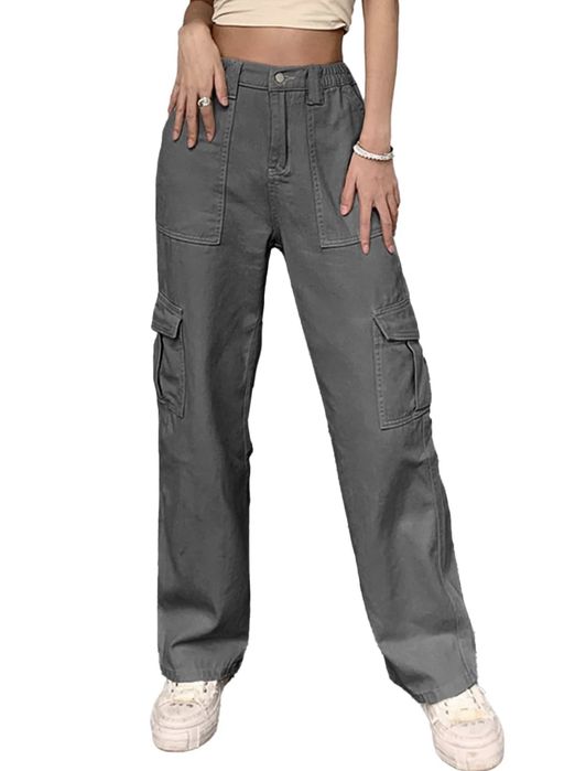 Chaberlu cargo spodnie damskie baggy