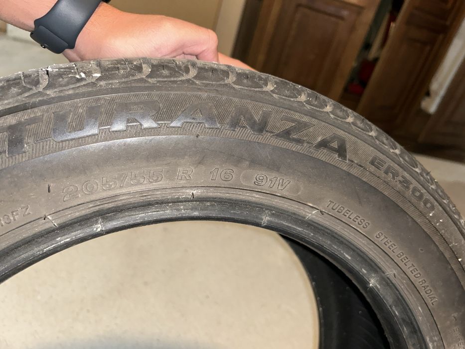 Pneu Bridgestone Turanza ER300 205/55 R16 91V
