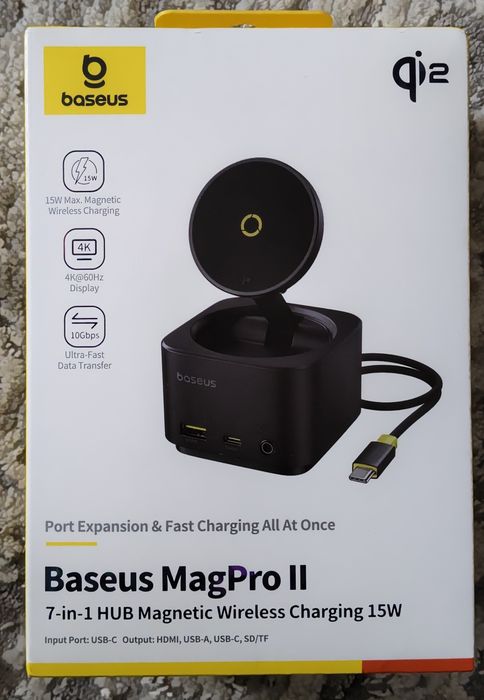 Baseus MagPro ll 7 -in-1 HAB magnetic wireless 15w