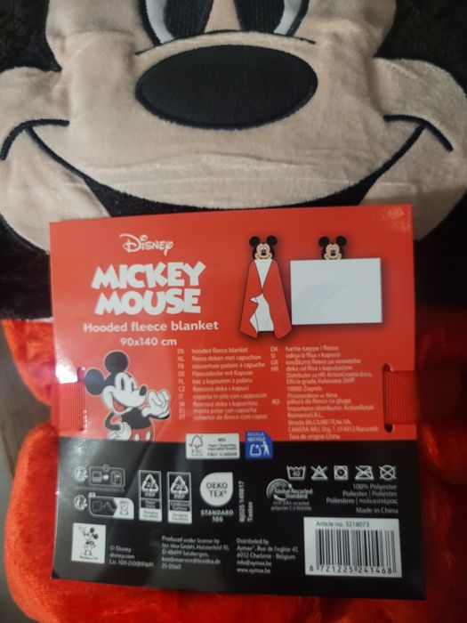 Nowy koc myszka miki