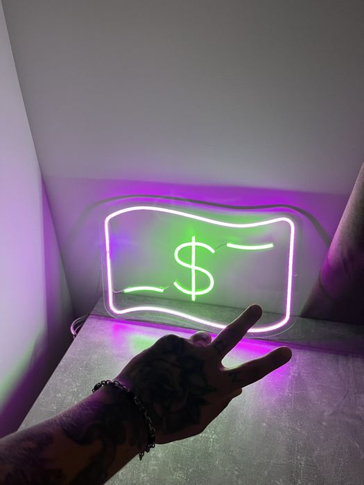 Led панель підсвітка $ долар