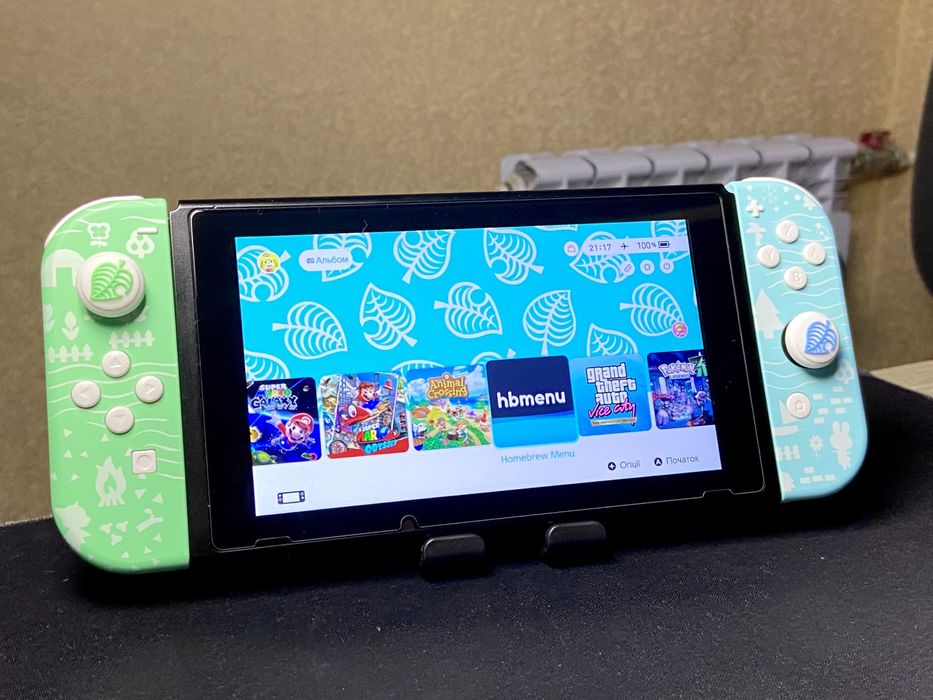 Nintendo Switch v1 Animal Crossing SD 256