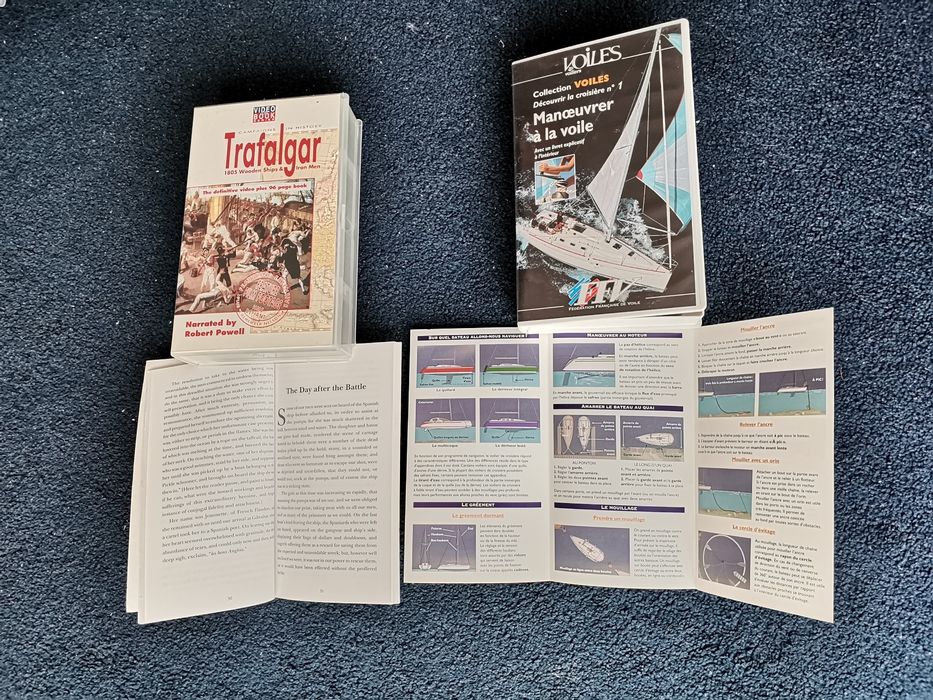 Video em VHS Originais National Geographic e Costeau Group