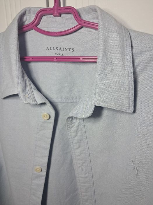 Сорочка  allsaints блакитна