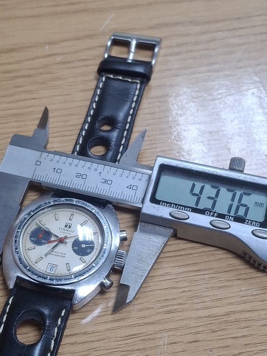 Relogio Tissot Cronografico Seaster Navigater  Suíço - 1970's Trabalha