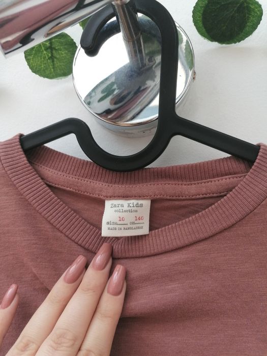 Camisola Rosa Velho de Manga Comprida