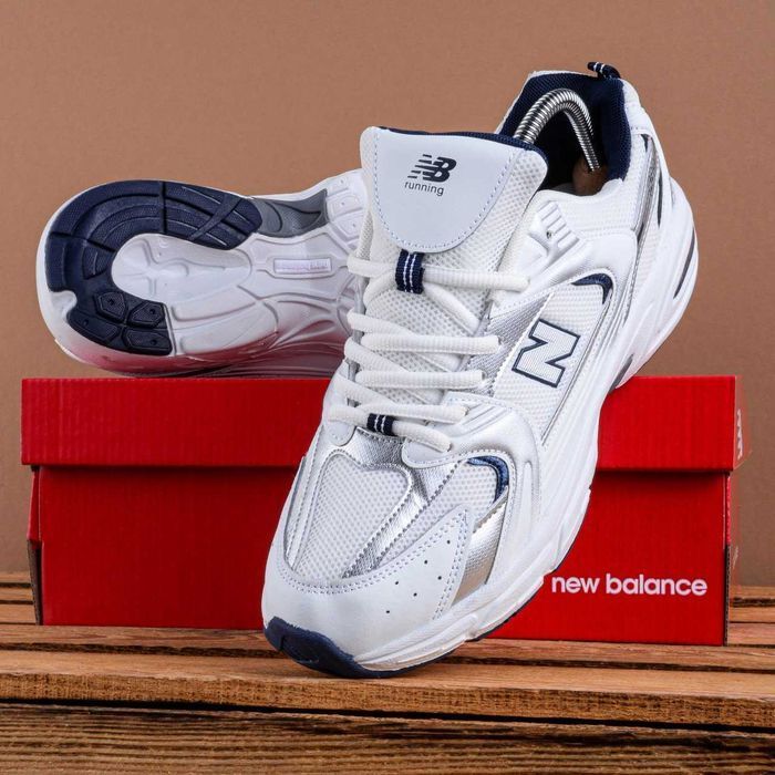 (1911) SALE Кросівки New Balance 530 білий колір (41 42 43) нб nb