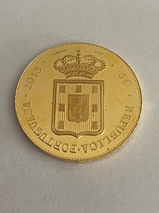 Moedas 5€ ouro proof - várias