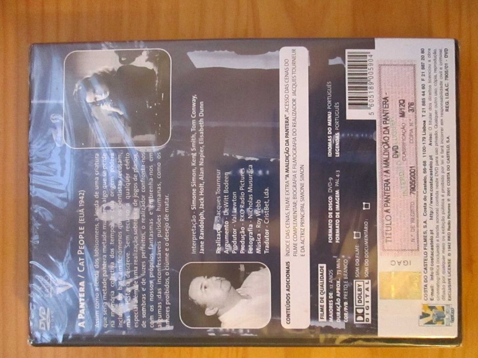 A Pantera, de Jacques Tourneur e A Maldição da Pantera