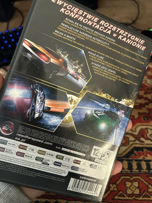 Need for speed carbon pc dvd PL