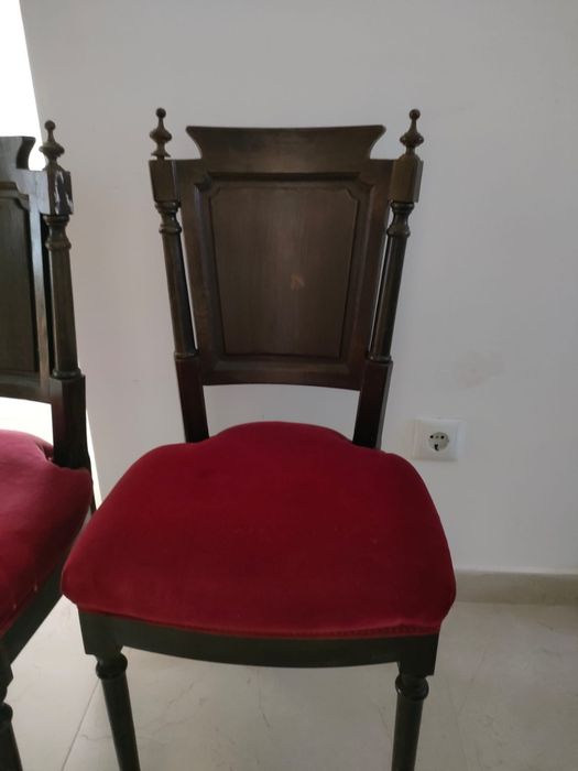 Cadeiras antigas estilo imperial