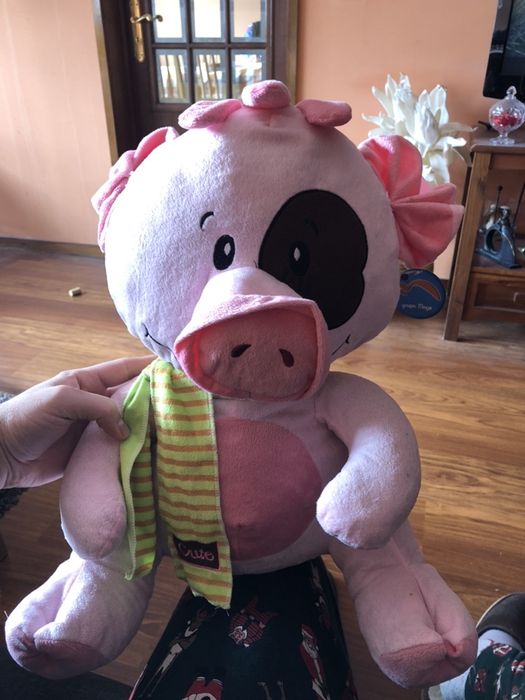 Boneco porco novo marca moya