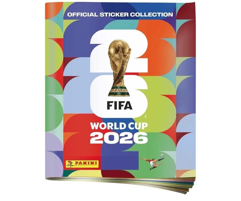 Caderneta Mundial completa sem os cromos da coca cola