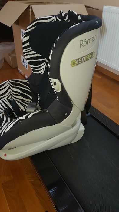 Fotelik samochodowy Romer KING II LS SMART ZEBRA