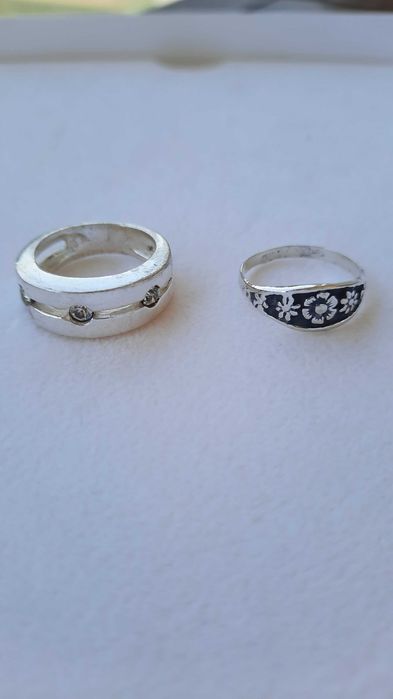 Anéis em prata - 4 modelos