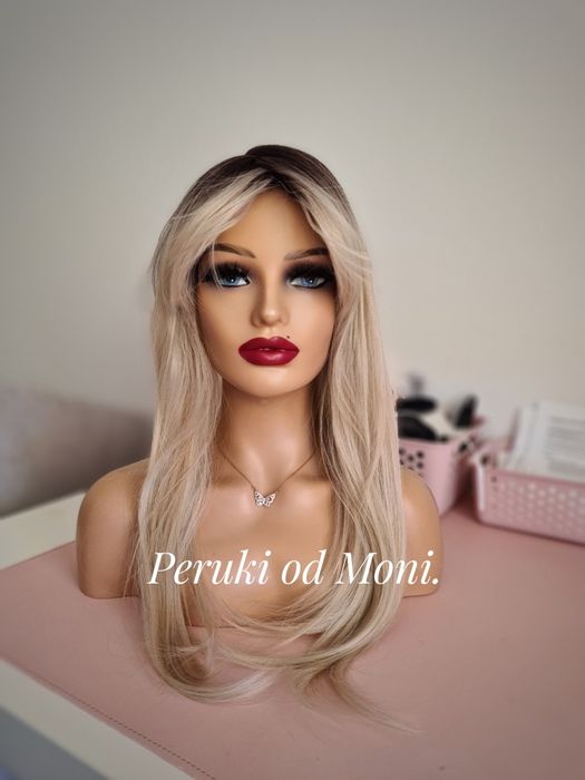Tupet blond syntetyczny