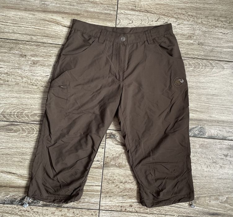 Spodnie trekkingowe MAMMUT 3/4 Szybkoschnące roz 38