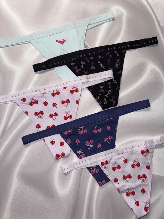 Жіночі трусики безшовні, бразиліана, стрінги PINK / Victoria’s Secret