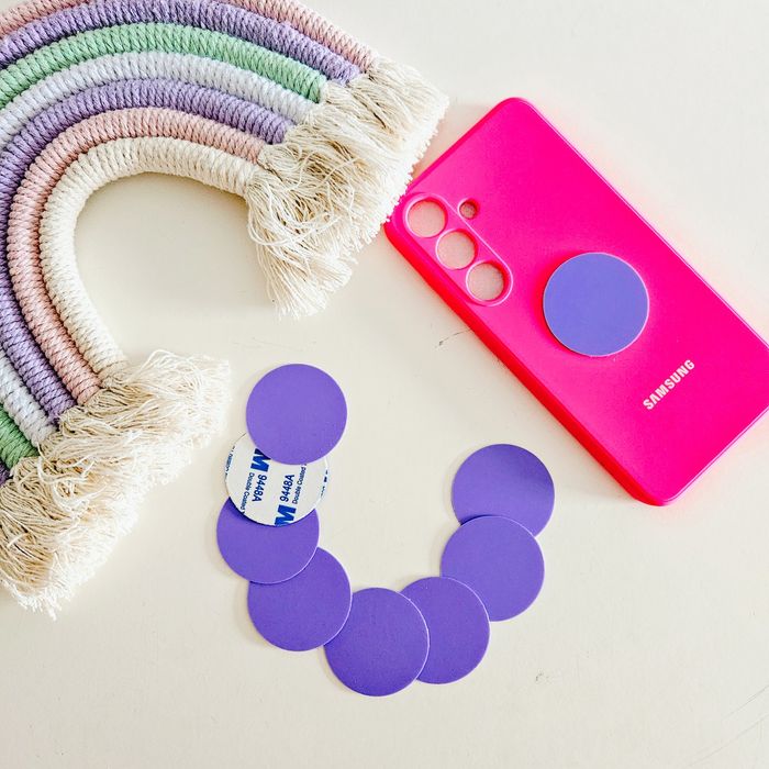 Blaszka do uchwytu na telefon 1szt. Fioletowa