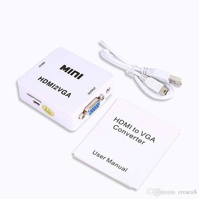 Conversor de HDMI-VGA (HDMI para VGA) | Conversor de Sinal