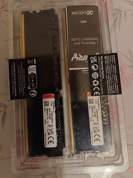 Kingston ddr5 32gb 6000MHz cl30 XMP/EXPO