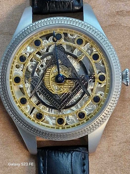 Omega Masoneria Pasówka Cal. 265 30 T2 47mm UNIKAT