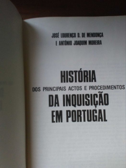 História da inquisição em Portugal