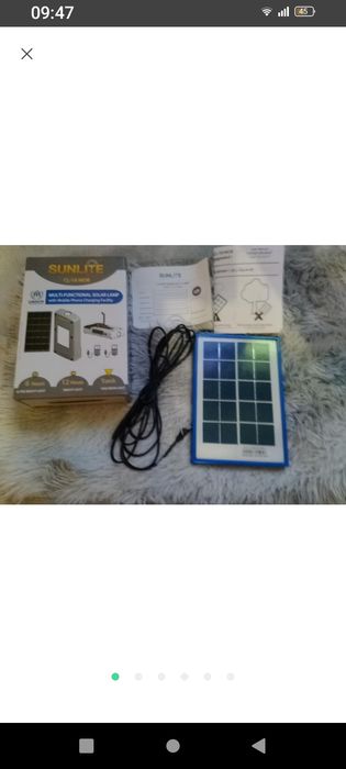 Сонячна батарея нова