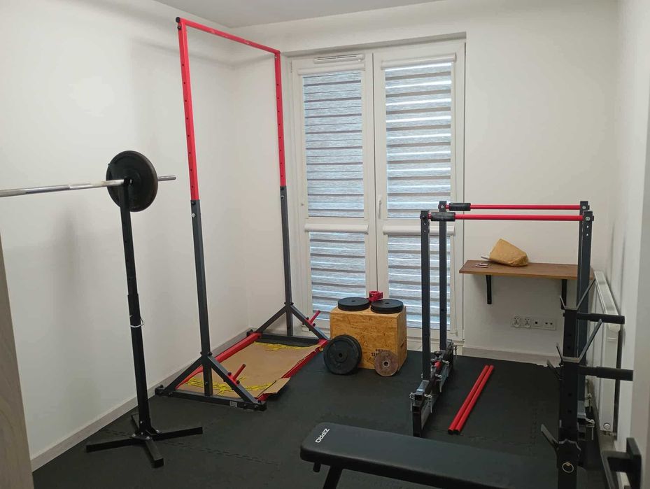 Domowa siłownia + obciążenia